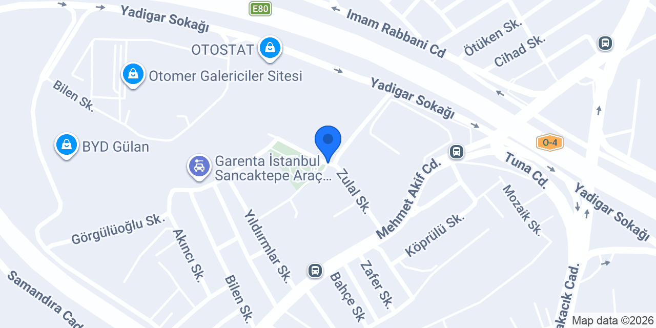 Harunoğulları Otomotiv konumu