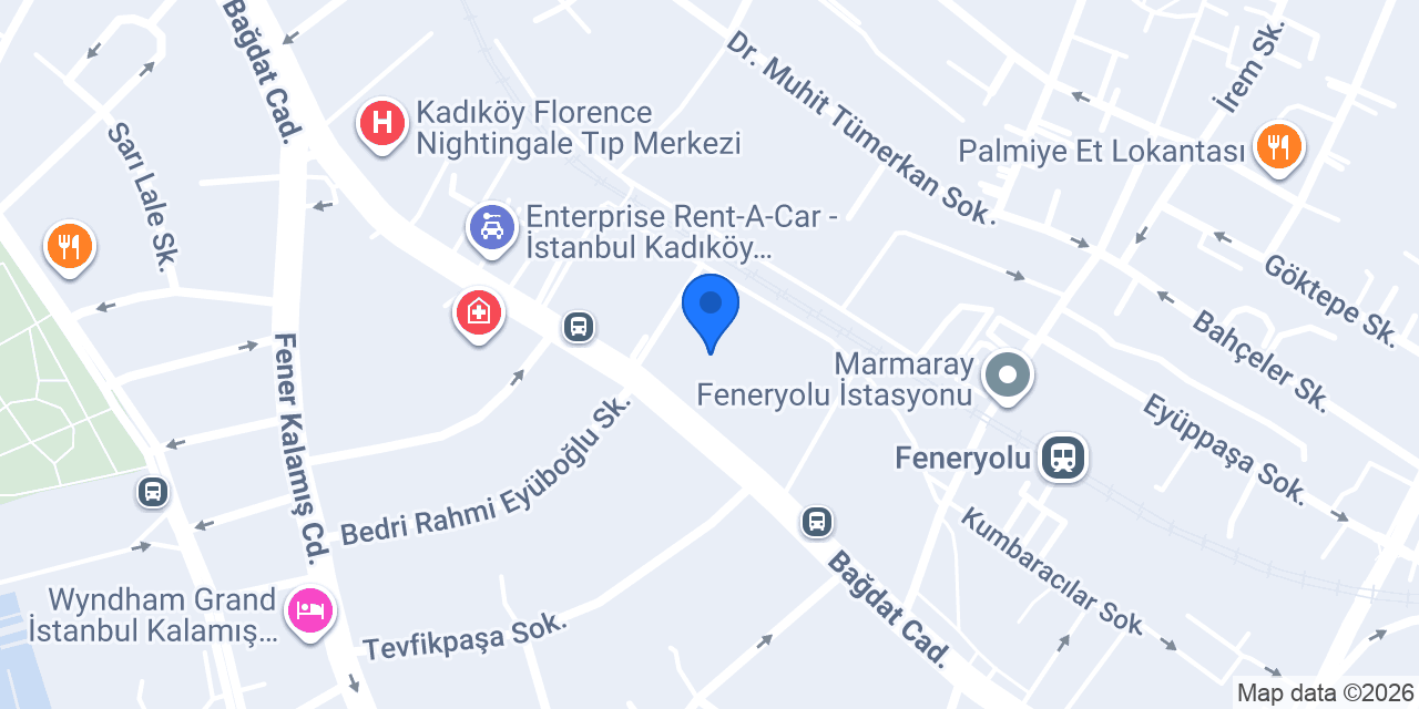 Be Medya İletişim konumu