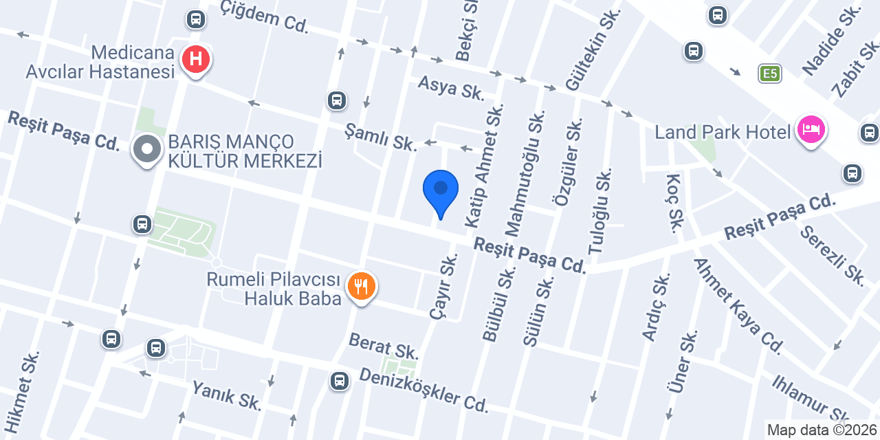 Diş Hekimi Salih Karaoğlu konumu
