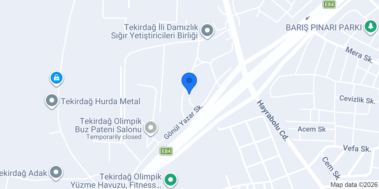 Teknosidal A.Ş konumu