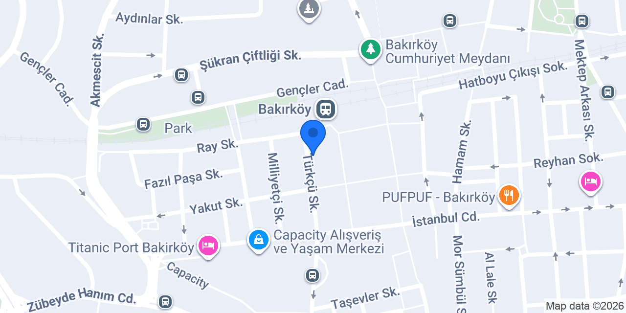 Gencay Akademi özel ders konumu