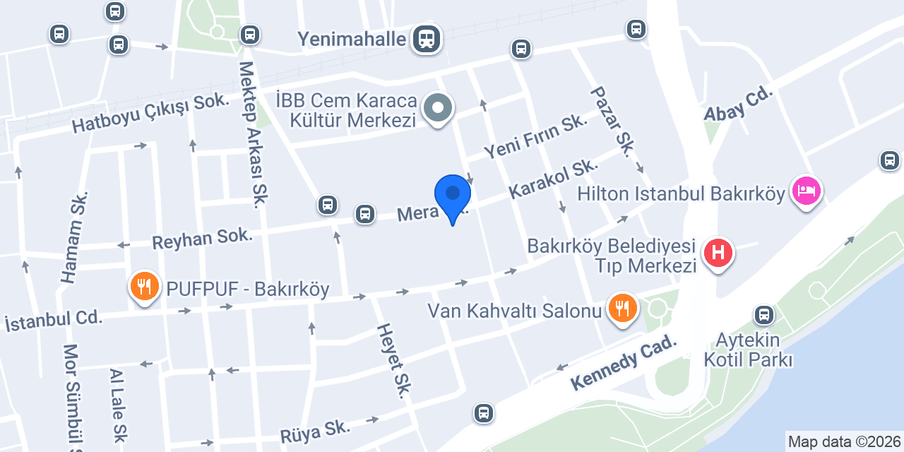 AYBEK HUKUK & DANIŞMANLIK konumu