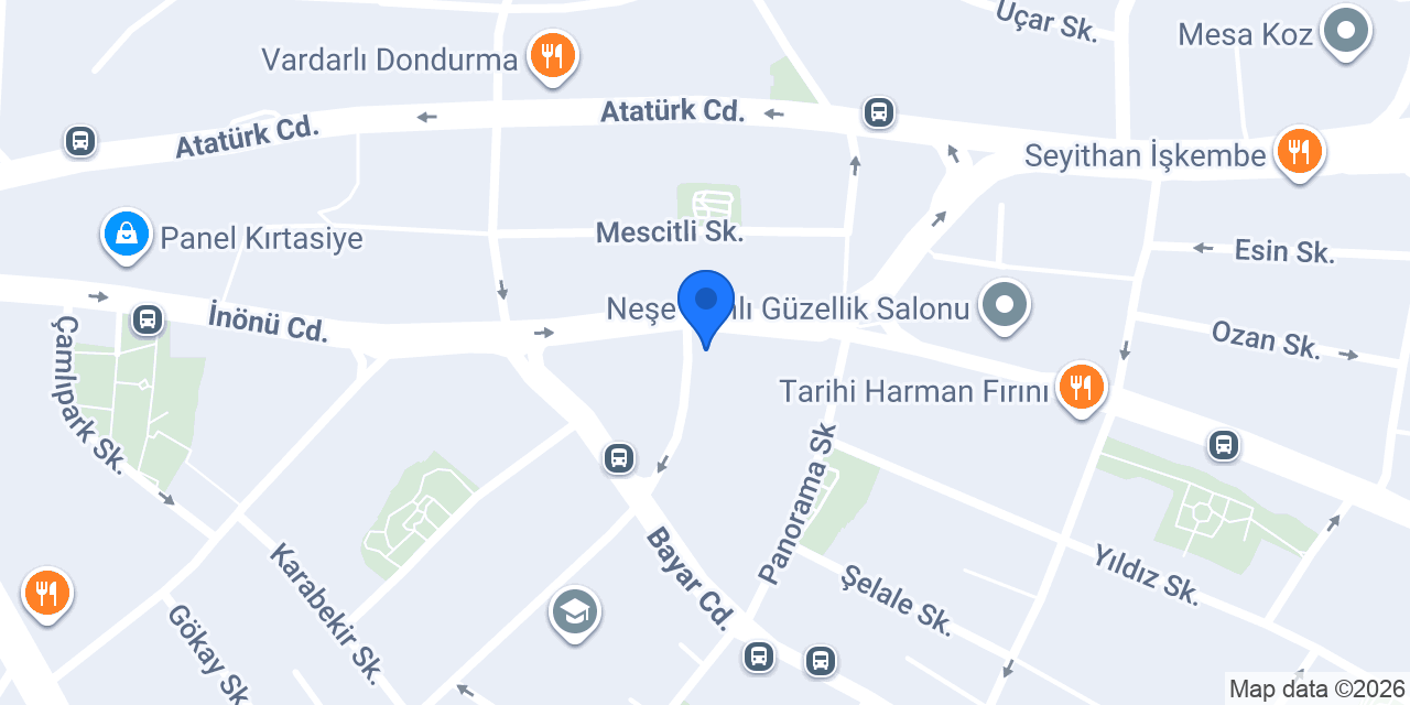 Yüceler Et & Tavuk Pazarı konumu