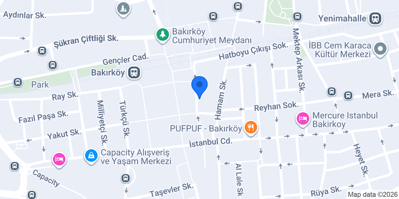 Bakırköy Cajun Corner konumu