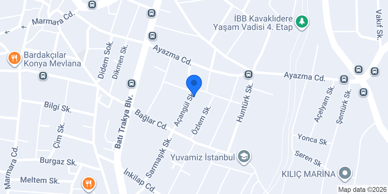 VADİ İLKOKULU konumu
