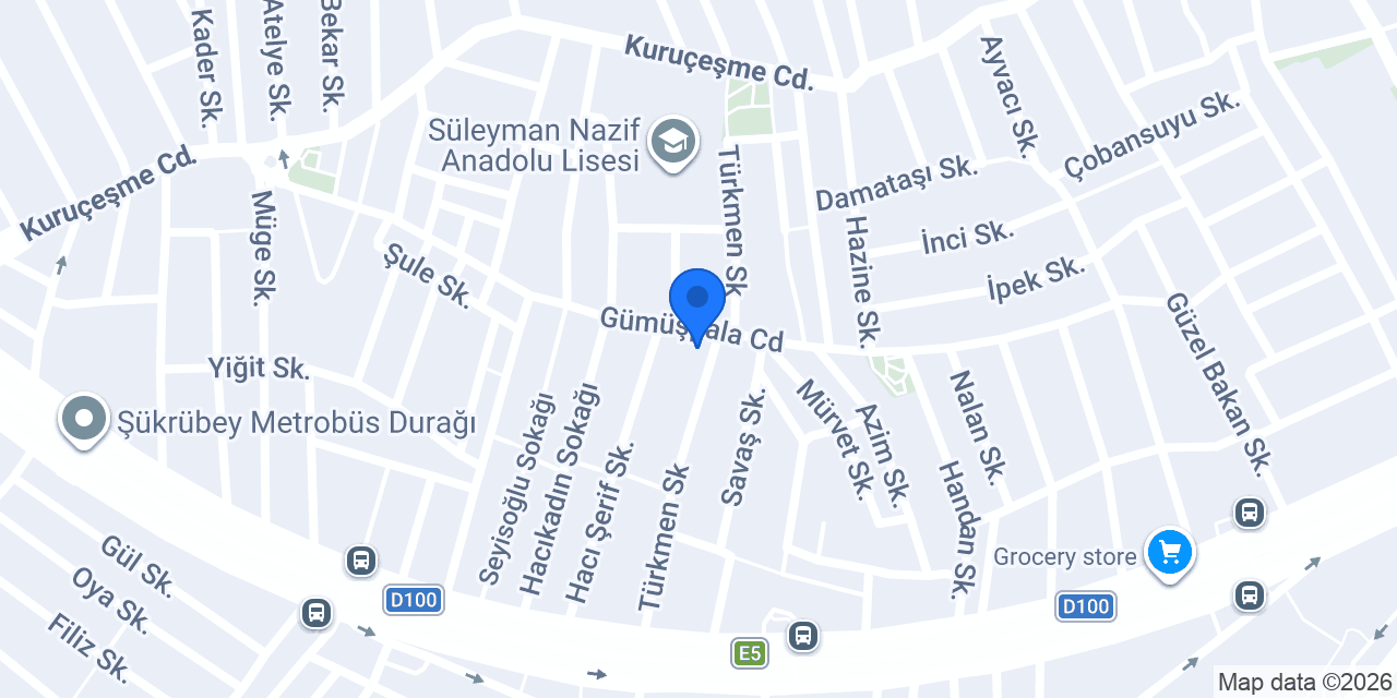 Kervan Et konumu