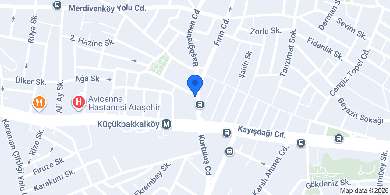 Anteplioğlu Tatli & Baklava konumu