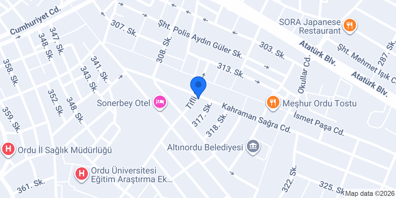 TİRYAKİ MOTOR konumu