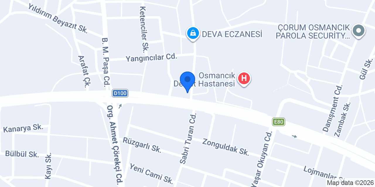 0smancık Mangal Evi konumu