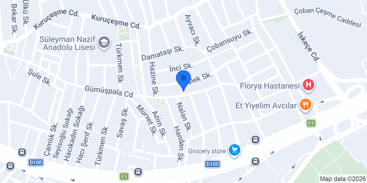 Gündoğdu Et Kasap konumu
