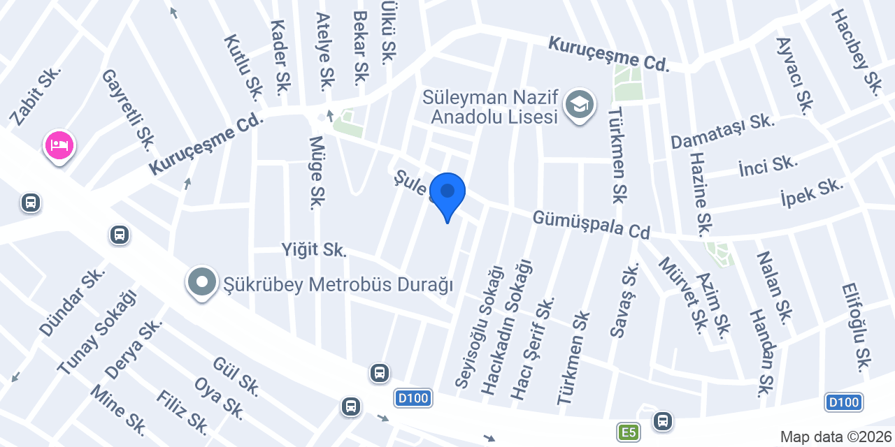 SMMM AHMET DÜZ konumu