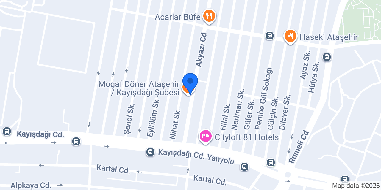 Közde pilic kanat ızgara konumu