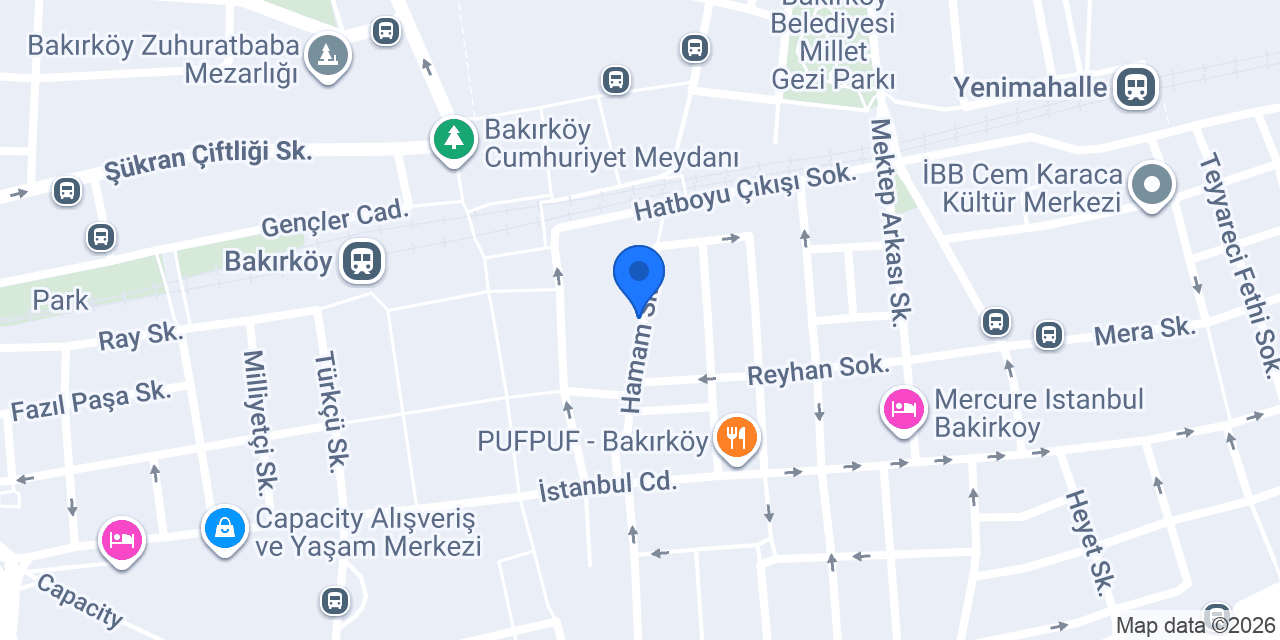 Zebra Petshop (Bakırköy) konumu