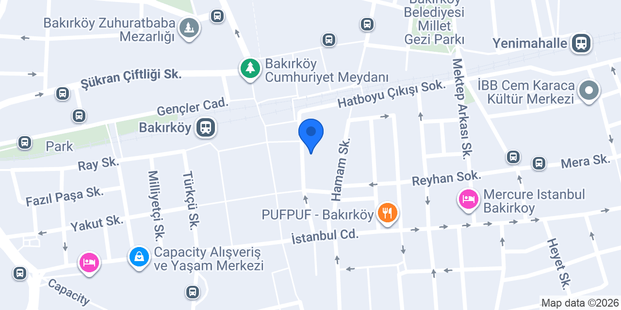 Bakırköy Matbaa konumu