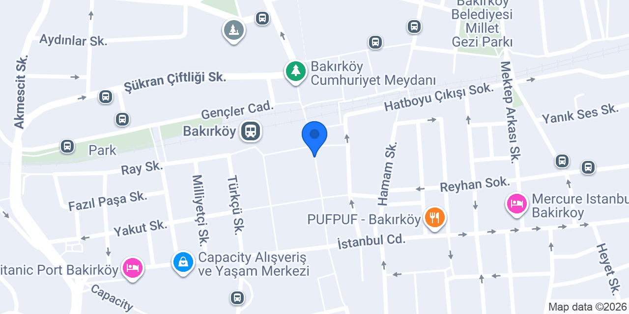 QNB Bakırköy Şubesi konumu