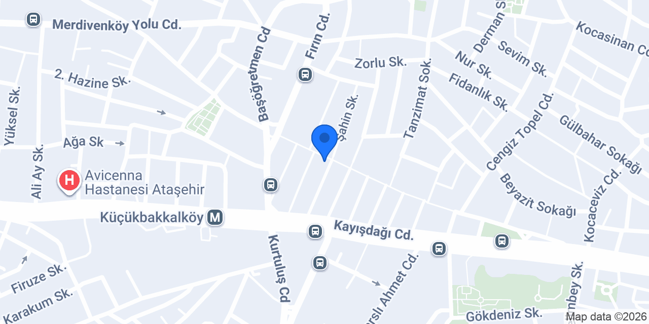 Helvacı Ali - Bakkalköy konumu
