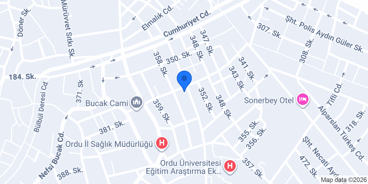 İnce Ticaret konumu