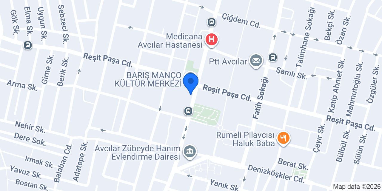B.M.K.M Kulis kıraathanesi konumu