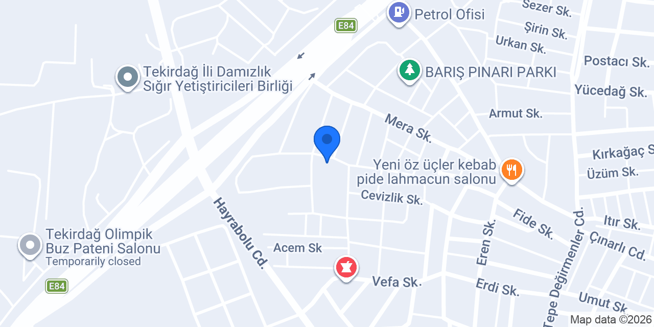 Rodosto Davet Mekanı konumu