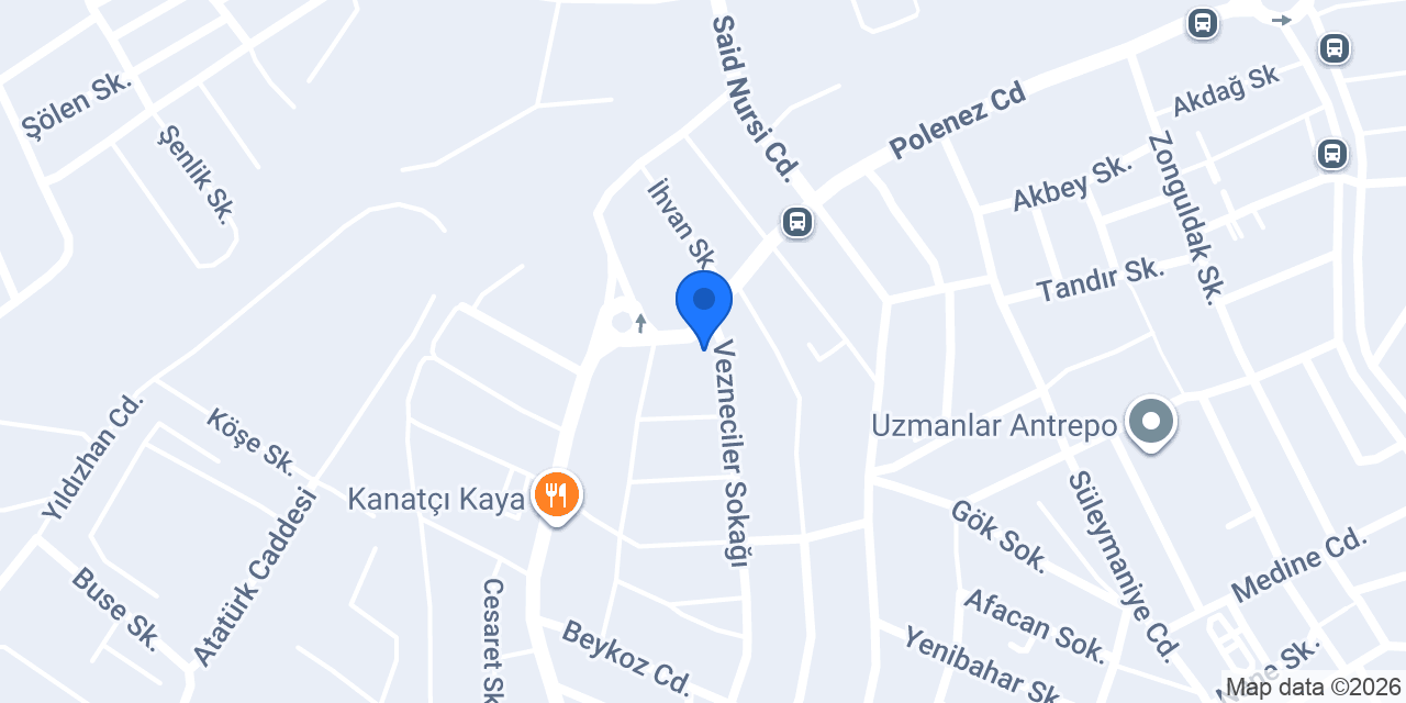 BERSENİL PASTA&CAFE konumu