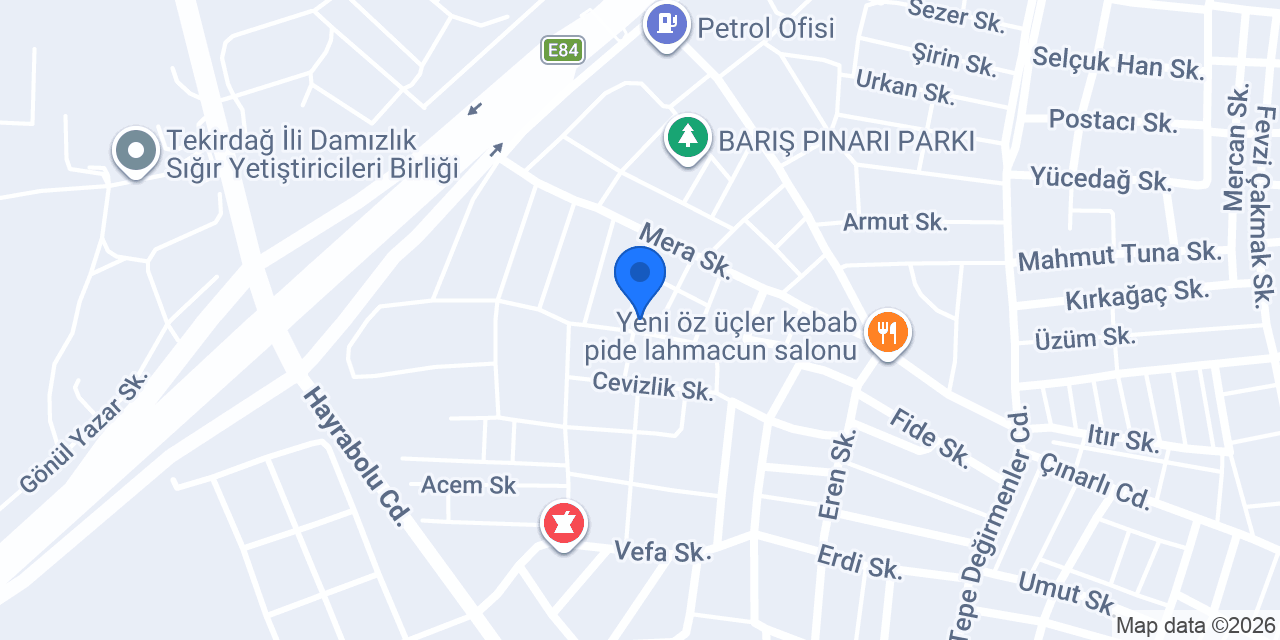 RODOSTO konumu