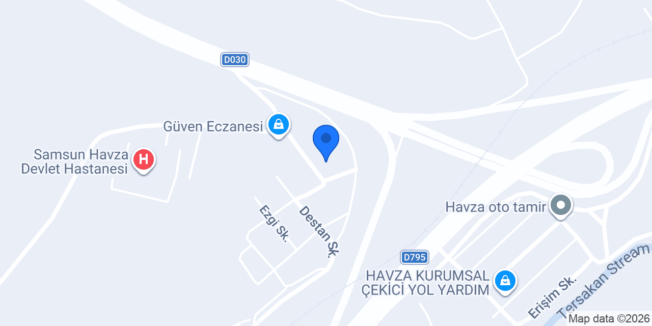 Berrak Halı Yıkama konumu