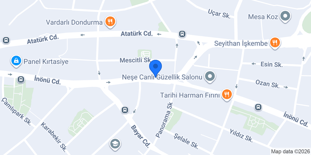 Macca Balık Restaurant konumu