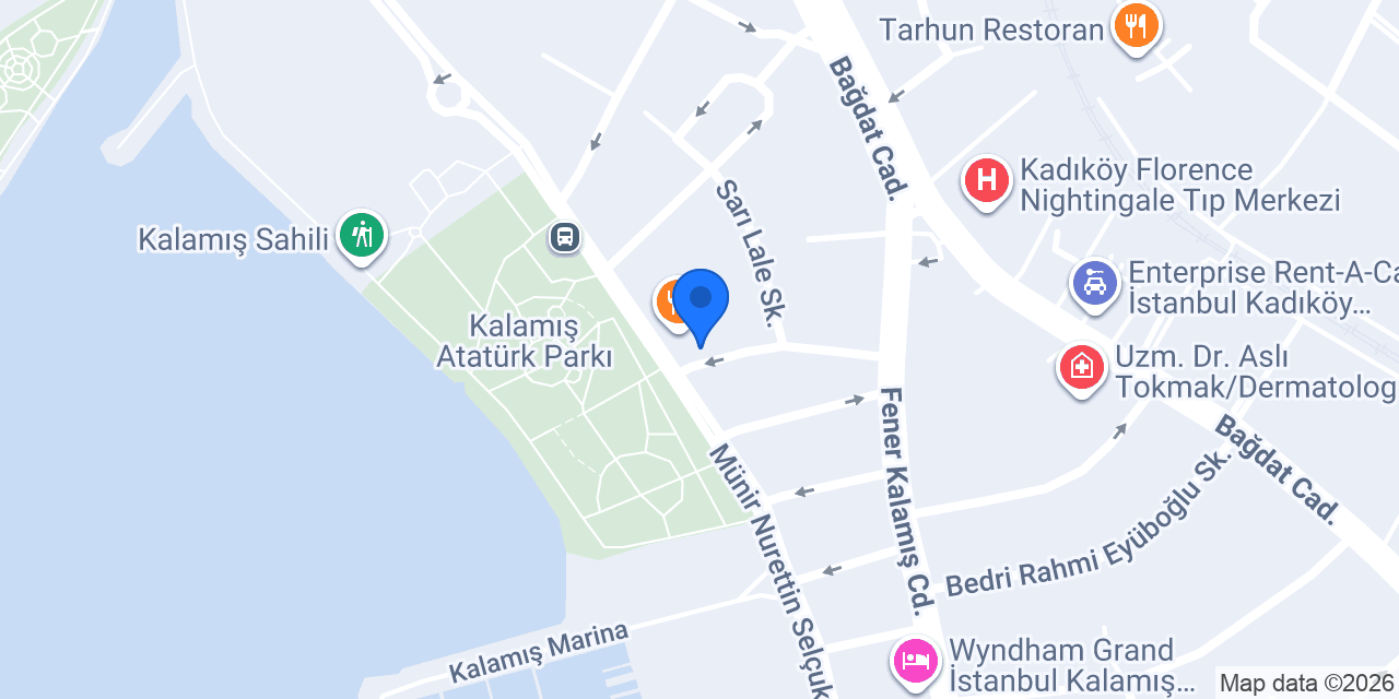 Gülergin Hukuk Bürosu konumu