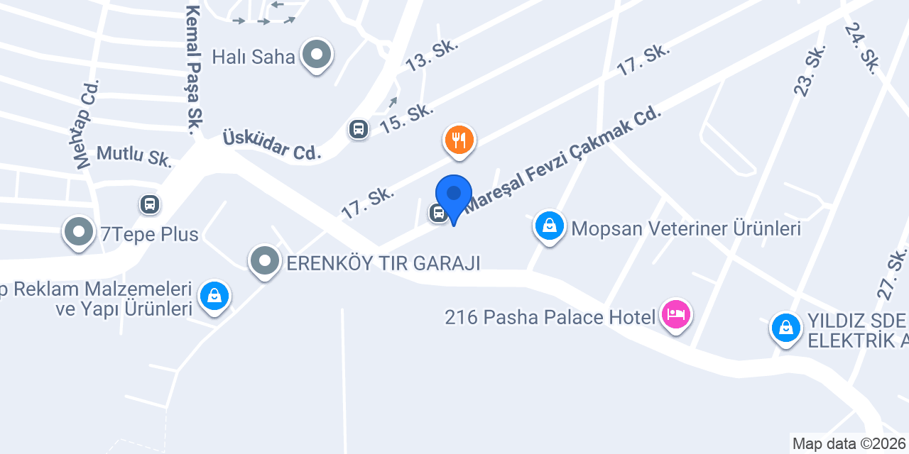 Favori Basım Matbaa konumu