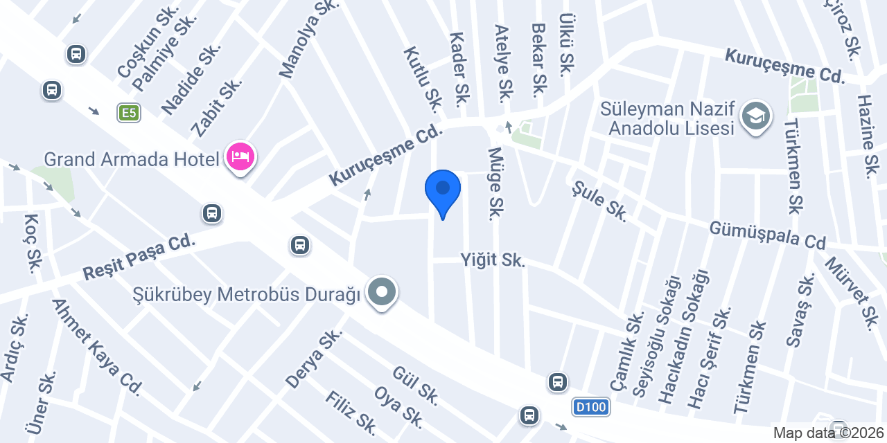 Acıktım Usta konumu