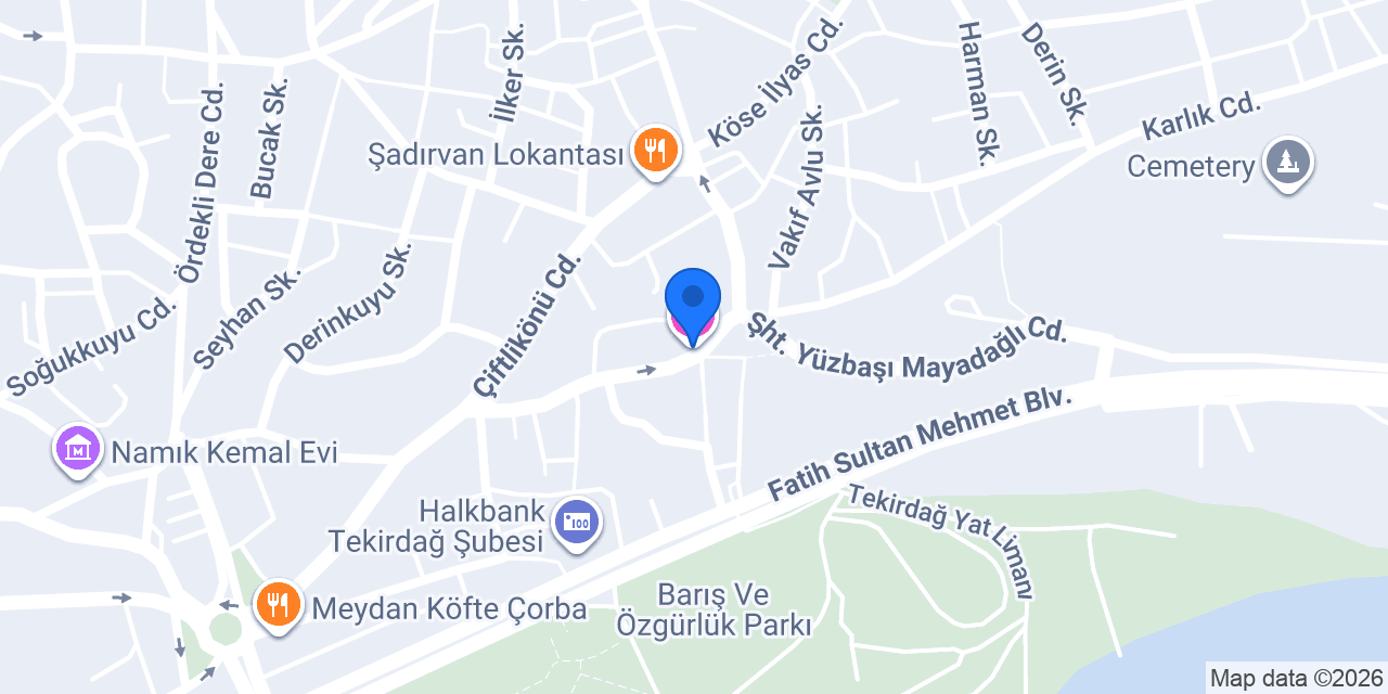 Rumeli Konak Butik Otel konumu