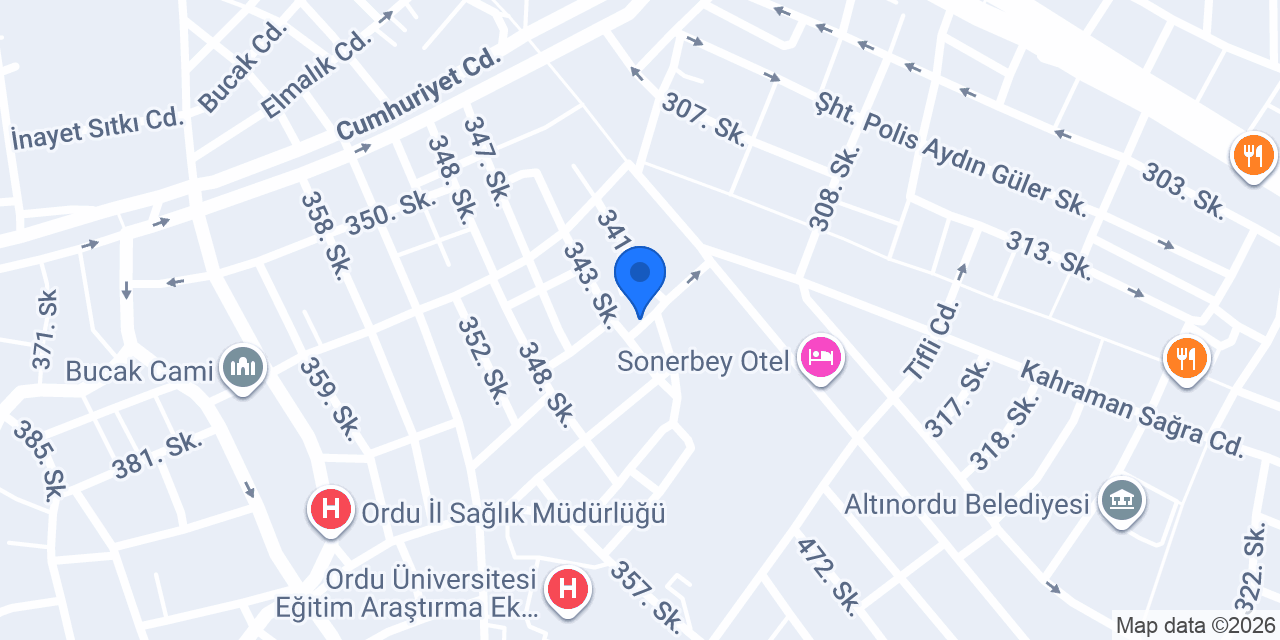 ÖZTÜRK SIHHİ TESİSAT YAPI DEKORASYON konumu