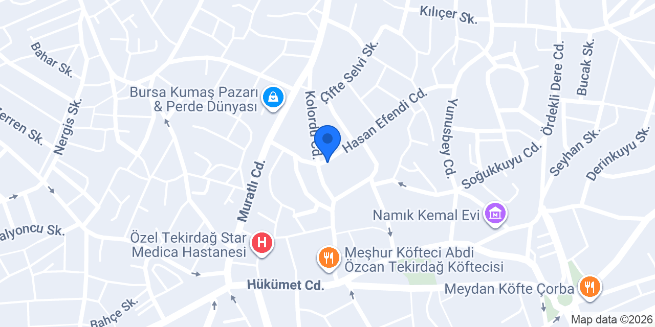Bayrak Eczanesi konumu
