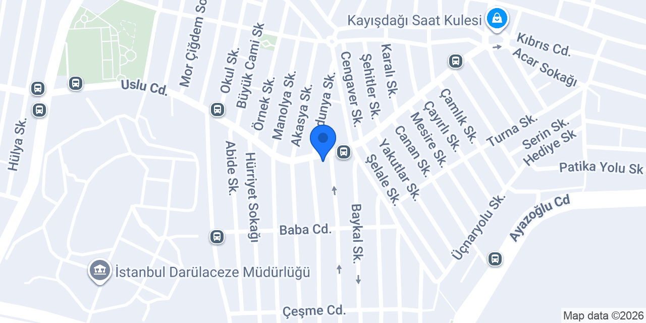 Kaplan Erkek Kuaförü konumu