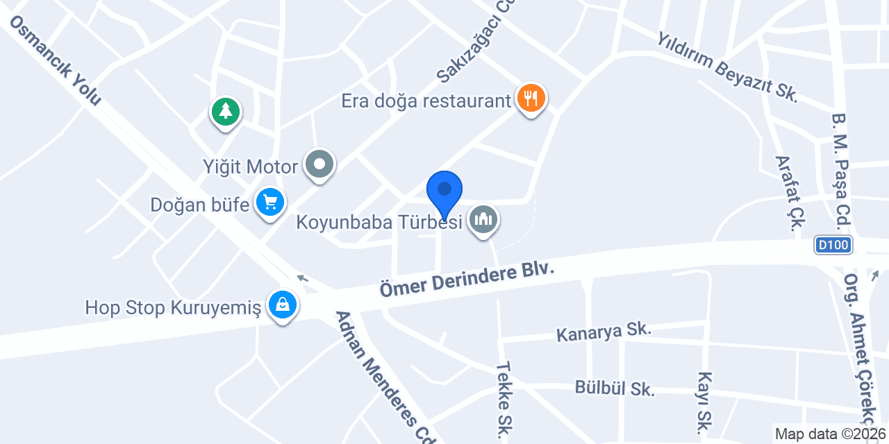 Uğur Motor konumu