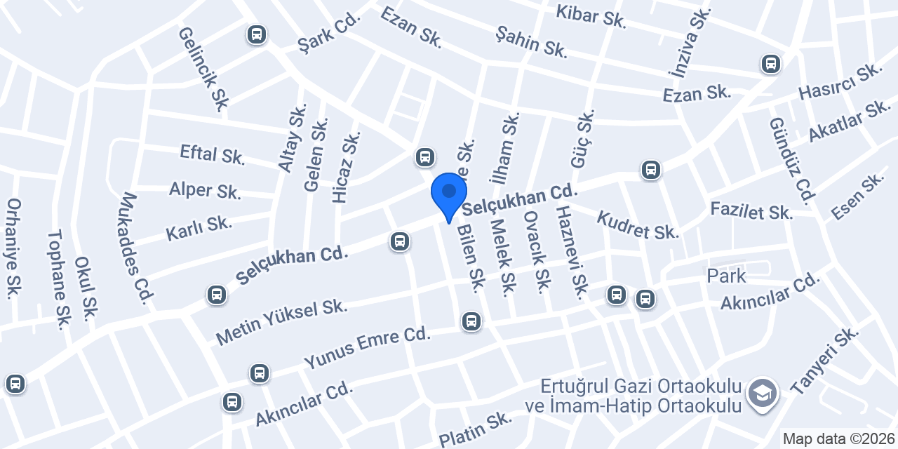 YNS HAİR STUDIO konumu