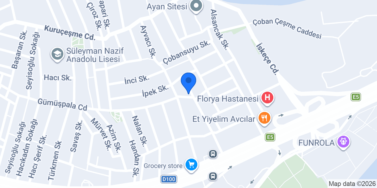 Gümüşpala Unlu Mamulleri konumu