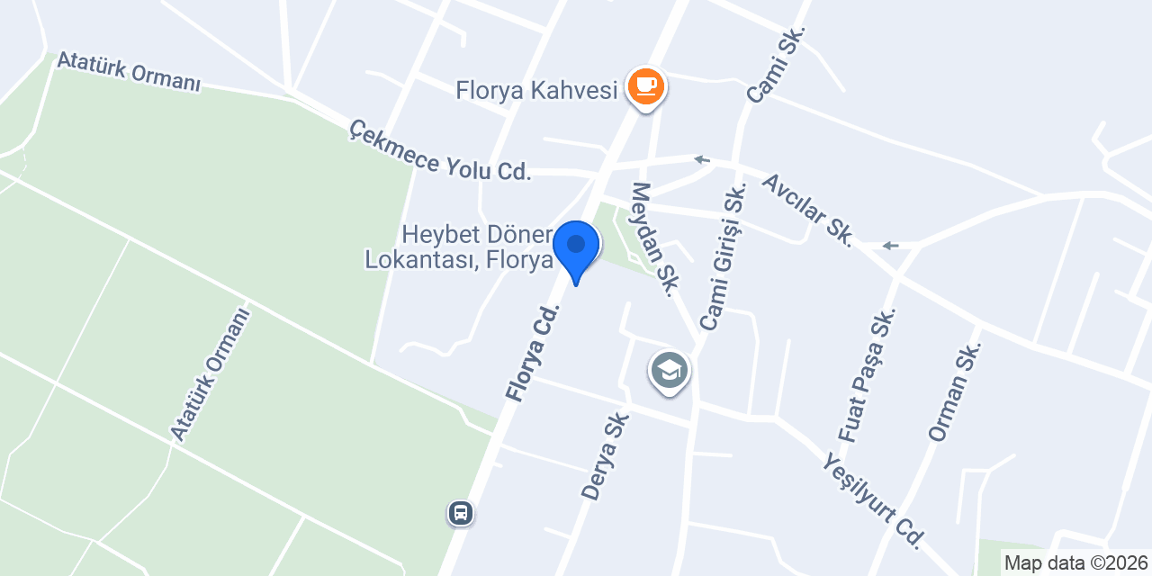 Florya House Hotel konumu