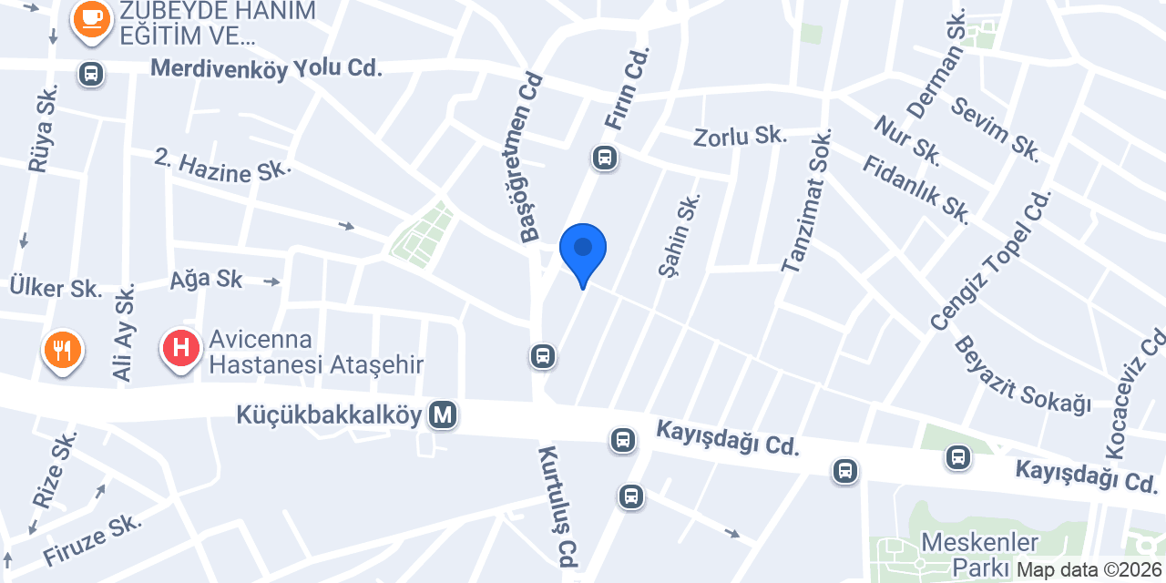 Asır Saatçilik konumu
