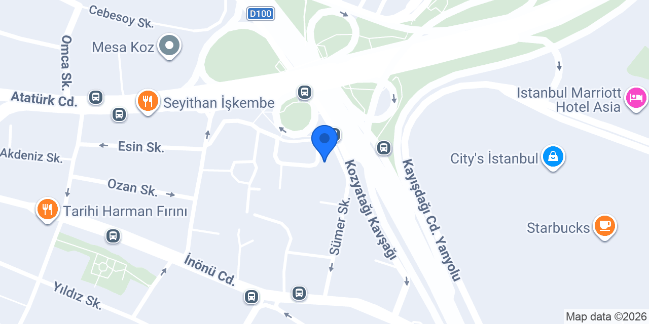 Redcolour Yapı ve Endüstri Boyaları konumu