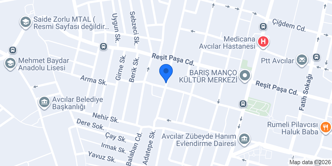 Doğan Elektrik konumu