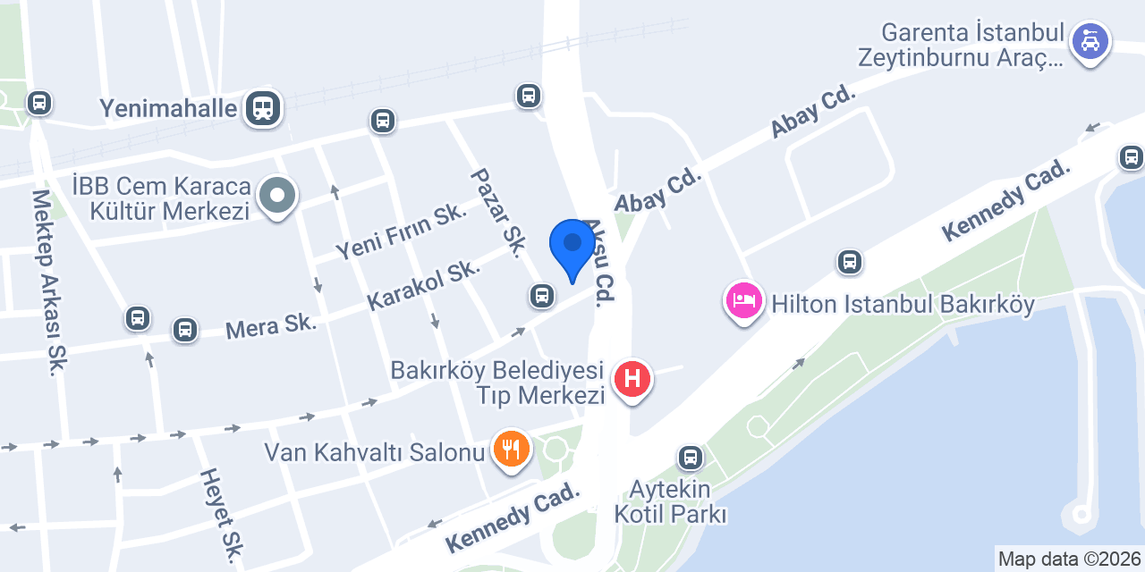 Bakırköy Moto konumu