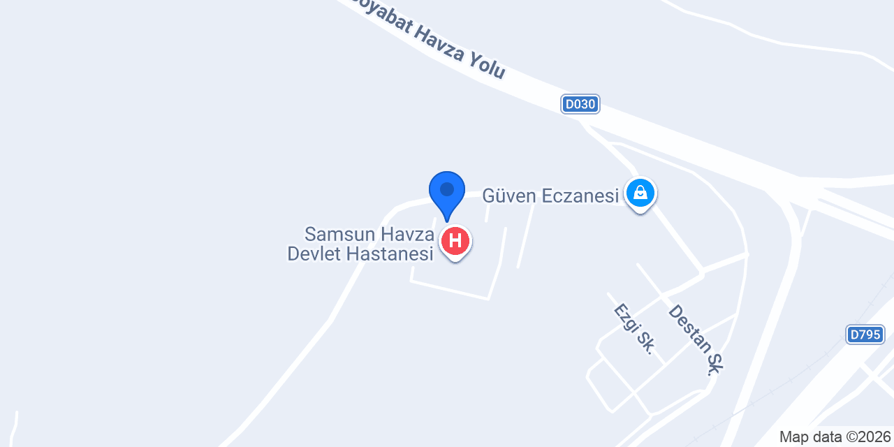Havza Taksii konumu