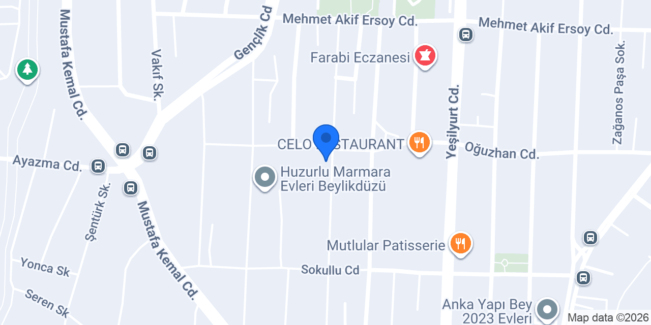 Şeyda Ayan Mimarlık & İç Mimarlık konumu
