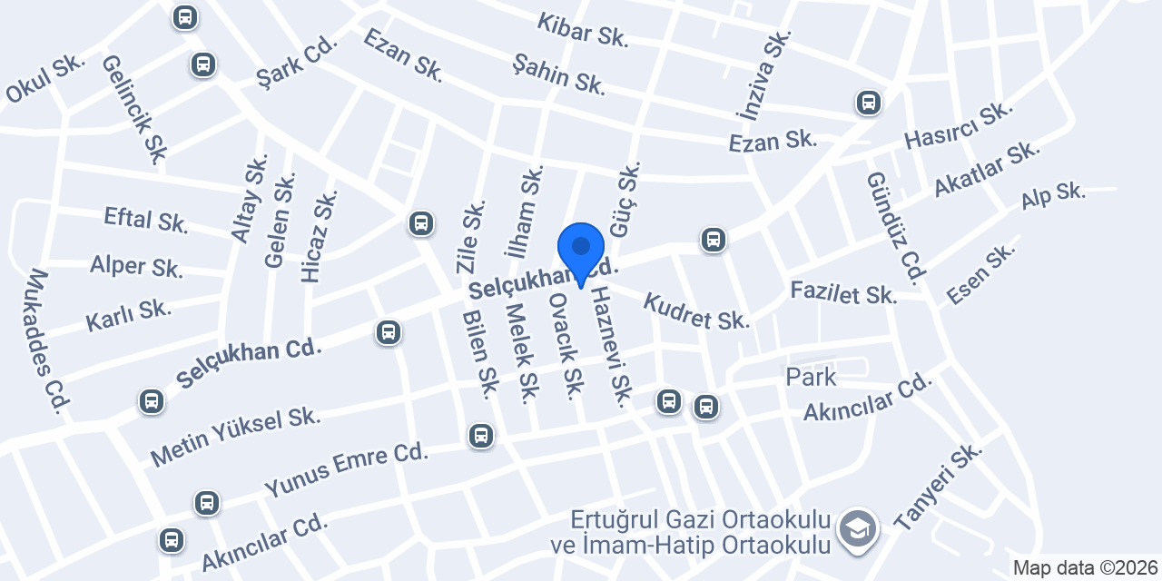 duş shop aym yapı konumu