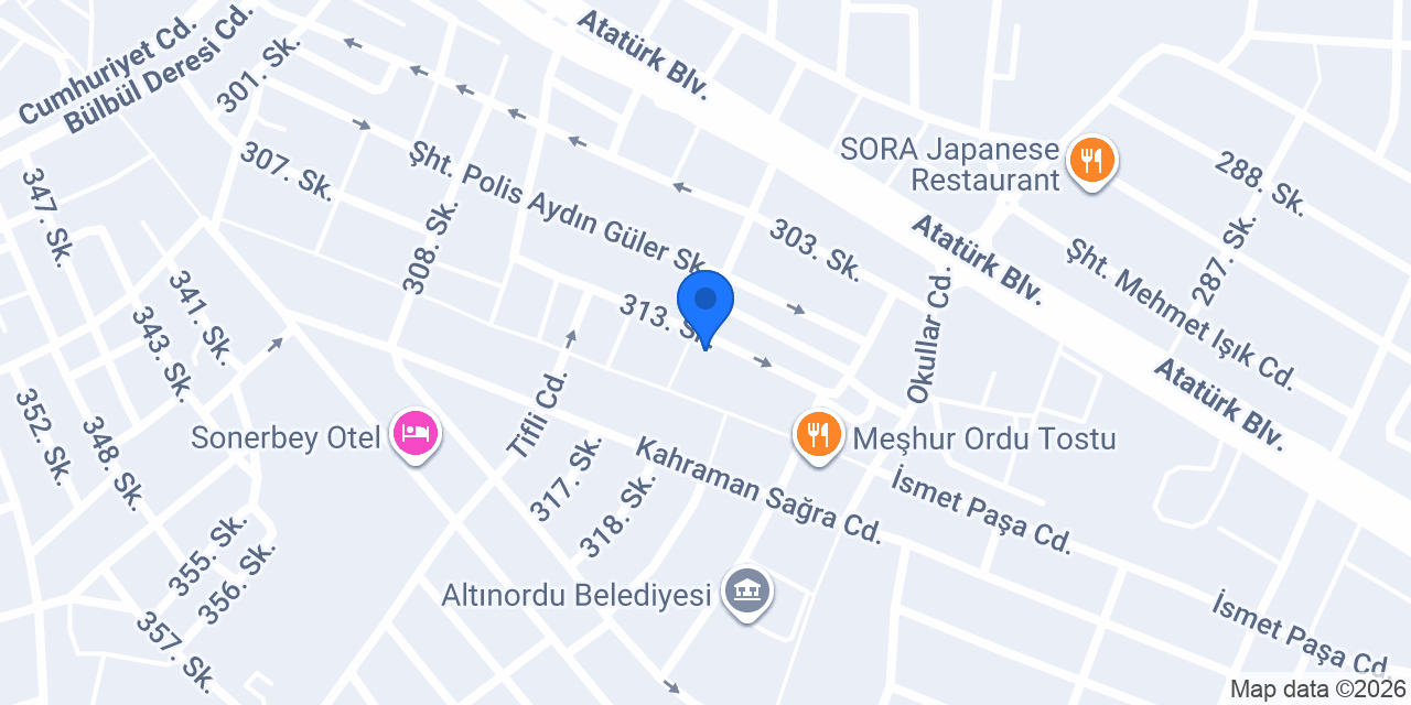 Plus Store Ordu-İphone Teknik Servis konumu