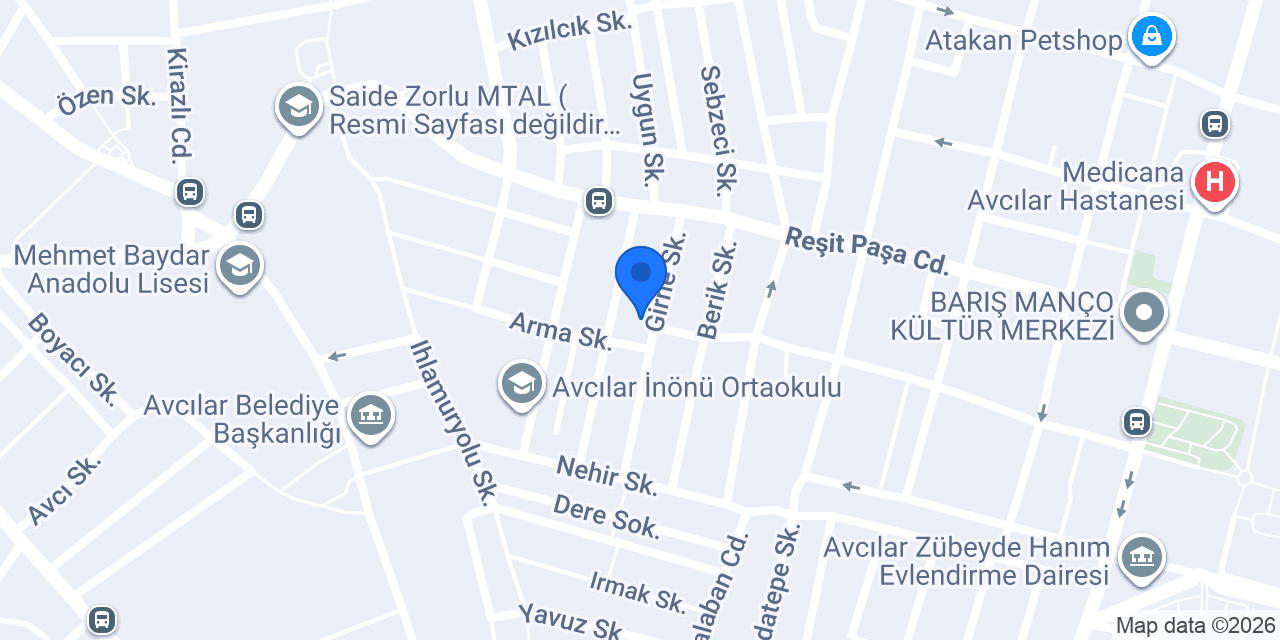 Hayat Su konumu