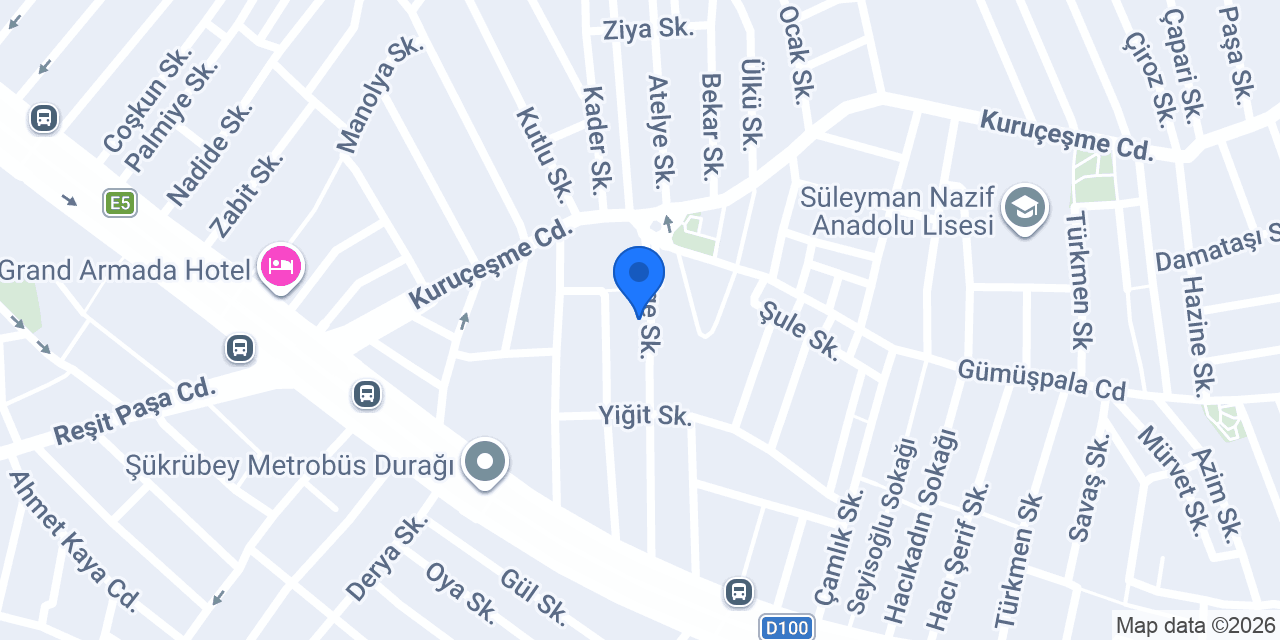 AS ÜLKER EMLAK konumu