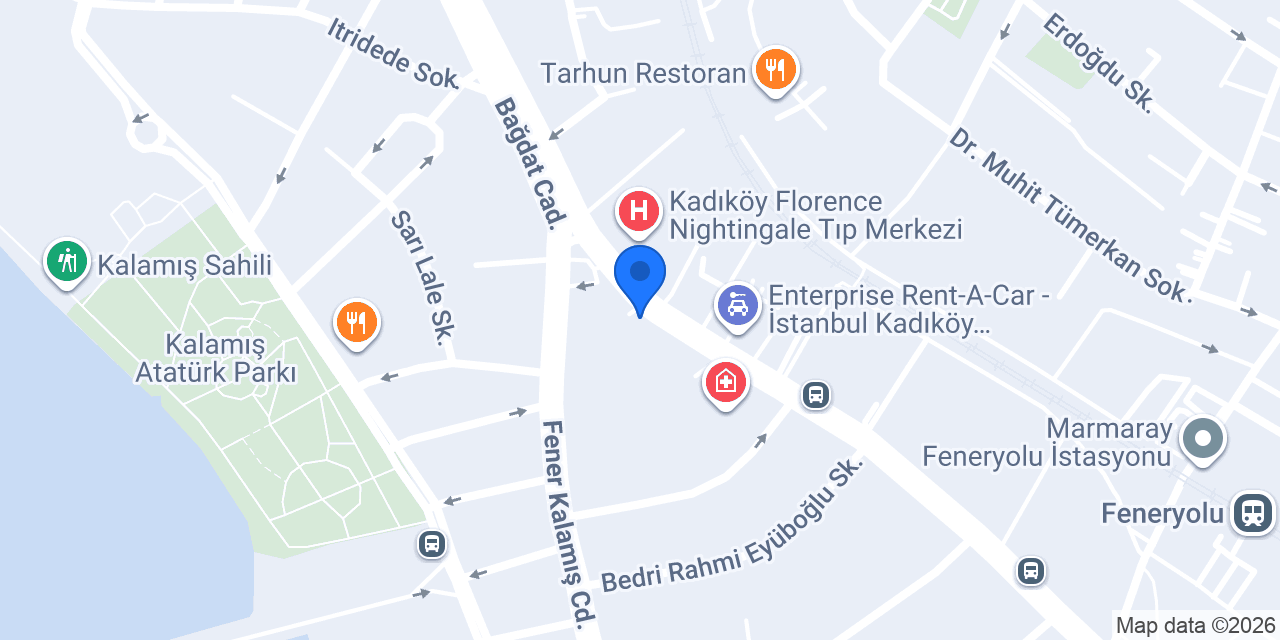 Klinik Psikolog Başak Çiftçioğlu konumu