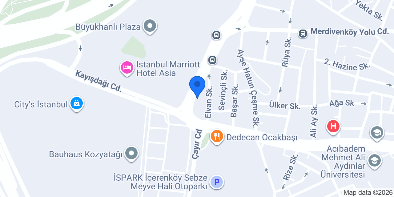 Özel Medinverse Polikliniği konumu